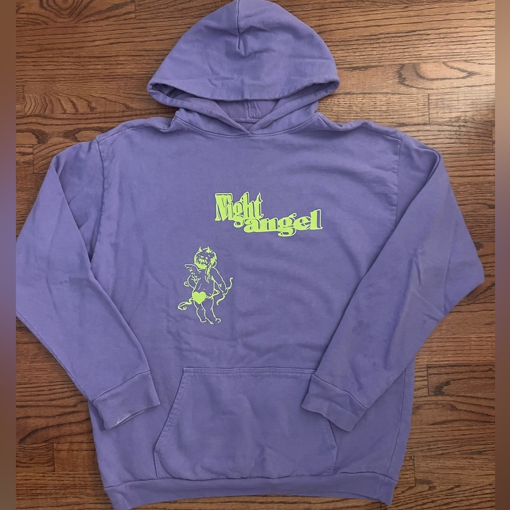 Night Angel Hoodie in Purple Boys Lie